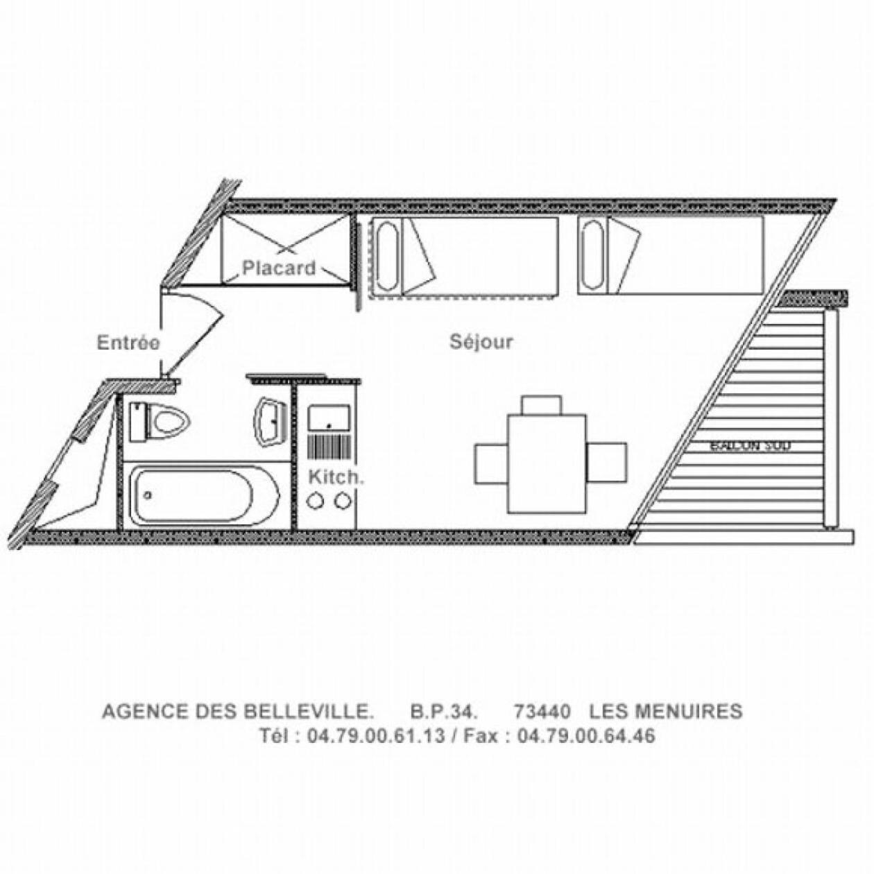 Residence Grande Masse - Studio Lumineux - Acces Direct Aux Pistes - Balcon Mae-2744 Saint-Martin-de-Belleville Εξωτερικό φωτογραφία